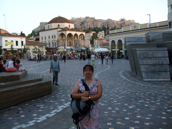 Ateny z widokiem na Akropol